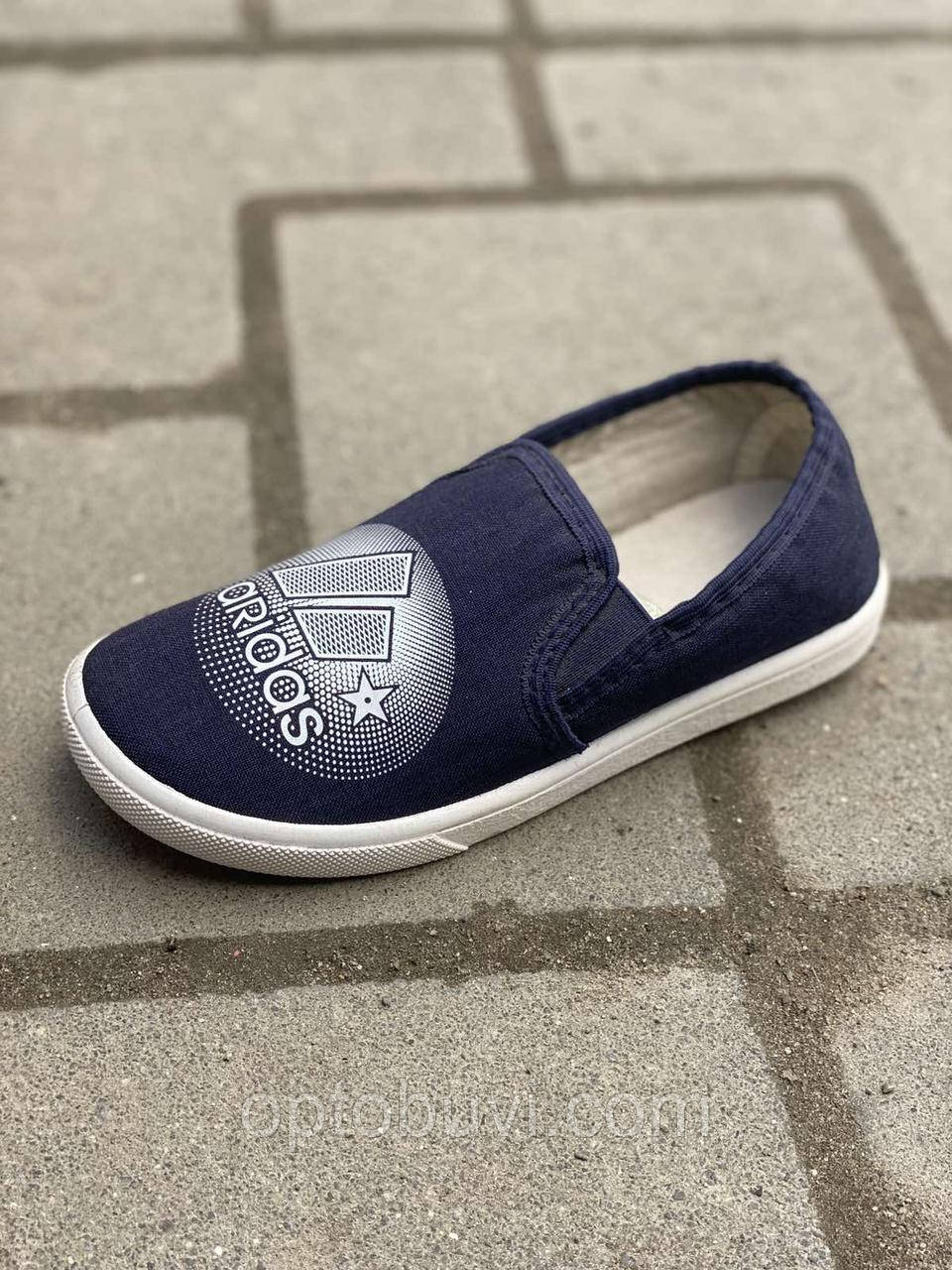 Мокасини дитячі джинсові Україна, фото 1