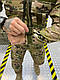 Форма зсу весна-осінь мультикам посилений, тактична армійська форма ЗСУ зі вставками кордура re301 - фото 6 - id-p2734304773