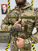 Форма мультикам ЗСУ посилена зі вставками кордура, костюм тактичний рипстоп, форма зсу нового зразка re301