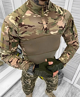 Убакс зсу тактическая рубашка мультикам, боевая рубашка убакс камуфляж, рубашка всу осенняя для всу re301