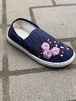 Мокасини дитячі джинсові Україна