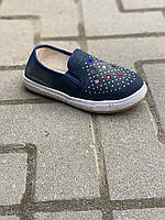 Мокасини дитячі джинсові Україна