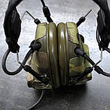 Текстильні камуфляжні наліпки для Peltor ComTac XP, XPI, III, V, VI Multiсam, фото 5