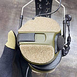 Велкро наліпки липучки Velcro Kit (Loop) for Peltor ComTac Coyote, фото 3