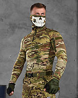 Армейский тактический убакс мультикам, летняя боевая рубашка убакс зсу, тактическая рубашка мультикам re301