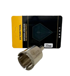 Коронка алмазна гальванічна VICTORYTOOL 30мм