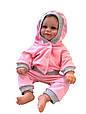 Одяг для ляльки Реборн / Reborn 50 см набір рожевий Baby 139, фото 2