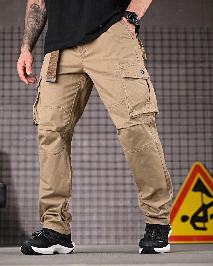 Міські штани карго coyot з ременем РП7434, фото 1