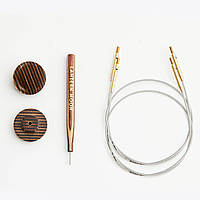 Волосінь (кабель) 76 см для знімних кругових спиць поворотна KnitPro LANTERN MOON (2ШТ)