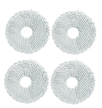 Мікрофіброві накладки (ганчірки) для робот-пилососа Ecovacs Deebot N30 Omni / N30 Pro Omni ( YDLX11-1 ) 4 шт, фото 1