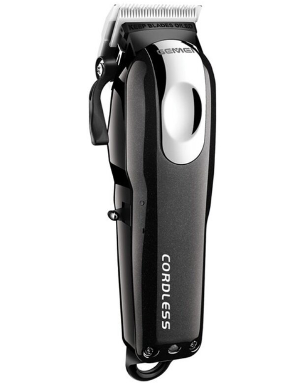 Машинка для стрижки волосся Gemei GM-805 10 Вт 4 насадки Чорний, фото 1