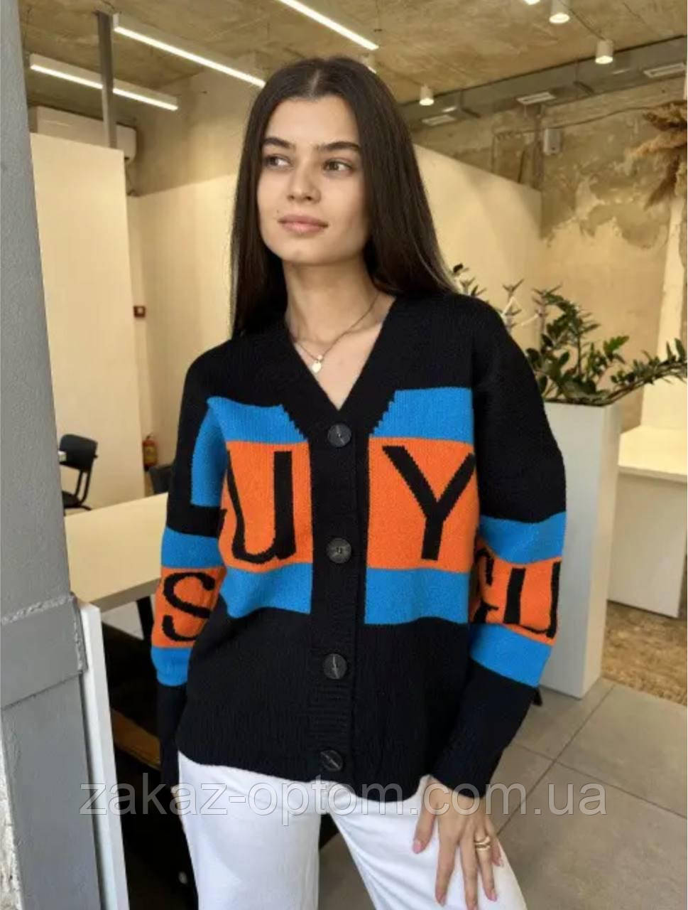 Кофта жіноча оптом (46-52) Китай 26331-140078