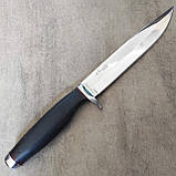 Ніж нескладний Витязь Хорь-2, 65Х13, піхви шкіряні, фото 7