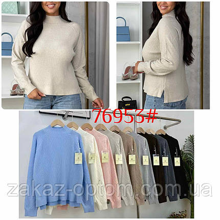 Светр жіночий батал оптом (48-54) Китай 76953-140088, фото 1