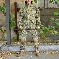 Тактична форма мультикам 3 в 1, армійська форма мультикам із наколінниками, штурмовий костюм зсу re301