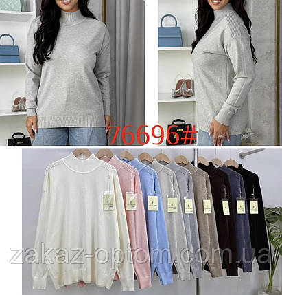 Светр жіночий батал оптом (50-56) Китай 76696-140089, фото 1