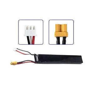 Акумулятор 7.4V 2S 1200 mAh 30C LiPo XT30, фото 1