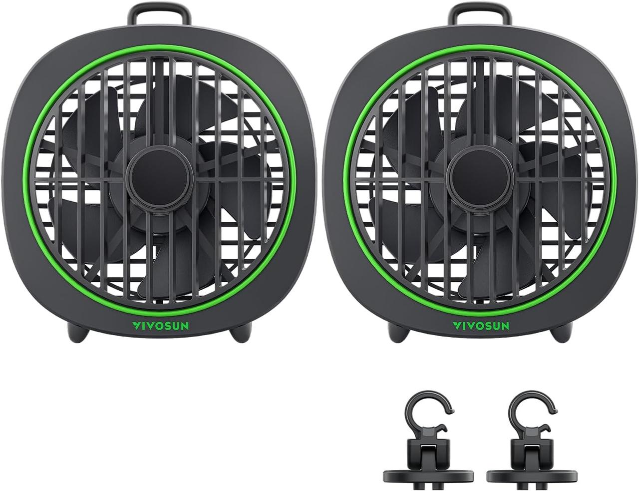 VIVOSUN Aerowave D4 Clip Fan 4" 2 pack – вентилятор для гроубоксу та теплиці