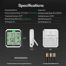 VIVOSUN AeroLab THB1S – Bluetooth клімат-станція (температура, вологість, VPD), фото 3