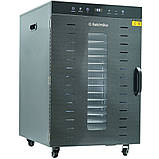 Комерційний дегідратор Tekhniko DH-16H-BK (16 лотків) – професійна сушарка для фруктів, овочів та м’яса, фото 2