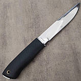 Ніж нескладний Вітязь Сом-2, 65Х13, нейлонові піхви, фото 3