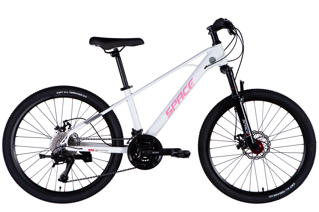 Велосипед 24" SPACE KID SKYLINE DD FR MG 2025 рама - 13" білий