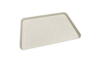Піднос пластиковий для кави (бежевий флок) А169098-137 Алеана