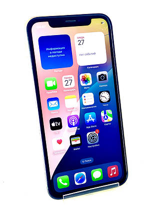 Смартфон iPhone XR 64 GB, жовтий, б/в, батарея 82%, фото 1