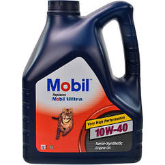 Олива моторна Mobil Ultra 10W-40, 4л