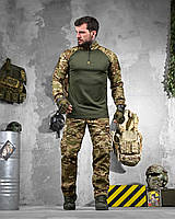 Тактична форма зсу мультикам, літній військовий костюм мультикам, армійська комуфляжна форма re301