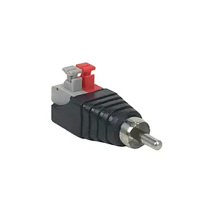 Роз'єм RCA "тюльпан" під затискач A (male)