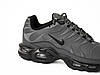 Чоловічі шкіряні кросівки Nike Air Max Plus TN Grey сірі, фото 6