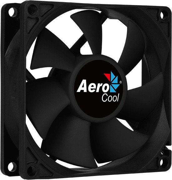 Вентилятор 80mm AeroCool Force 8 black (ACF1-FC00110.11), фото 1