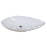 Раковина CeraStyle Olive 74см, біла