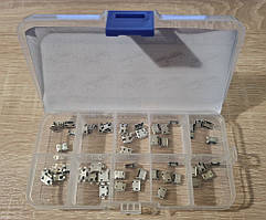 Набір роз'ємів Micro USB (10 типів по 5 шт.), всього 50 шт.)