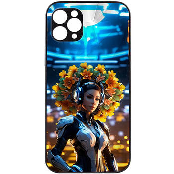 TPU+PC чохол Prisma Ladies для Apple iPhone 12 (6.1") Cyberpunk