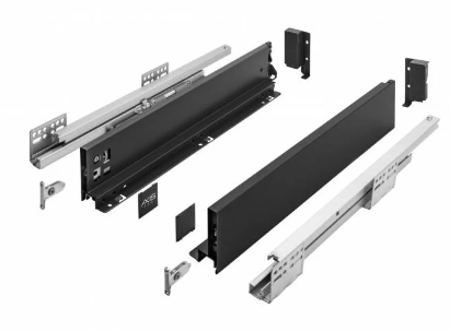 Висувна система GTV AXIS PRO L-450мм низький Н84 Чорний, фото 1