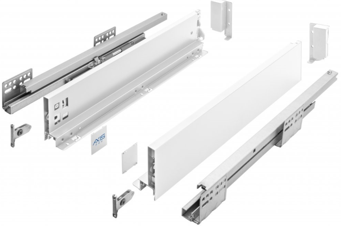 Висувна система GTV AXIS PRO L-350мм низький Н84 Білий, фото 1