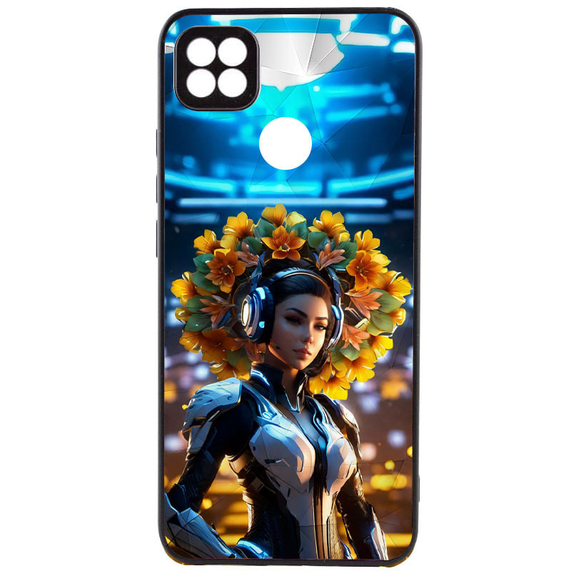 TPU+PC чохол Prisma Ladies для Oppo A15s / A15 Cyberpunk, фото 1