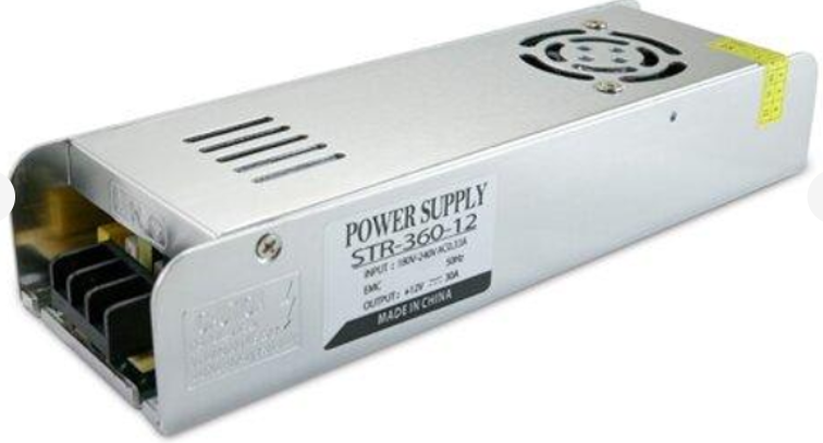 Блок живлення OEM DC12 360W 12,5A STR-360 вузький, фото 1