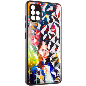 TPU+PC чохол Prisma Ladies для Samsung Galaxy A51 Peonies