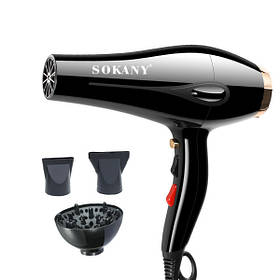 Фен для волосся SOKANY SK-2213 з насадками