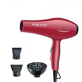Фен для волосся SOKANY SK-2215 з насадками