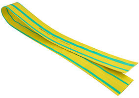 Термоусаджувальна трубка 30,0/15,0 шт.(1м) жовто-зелена