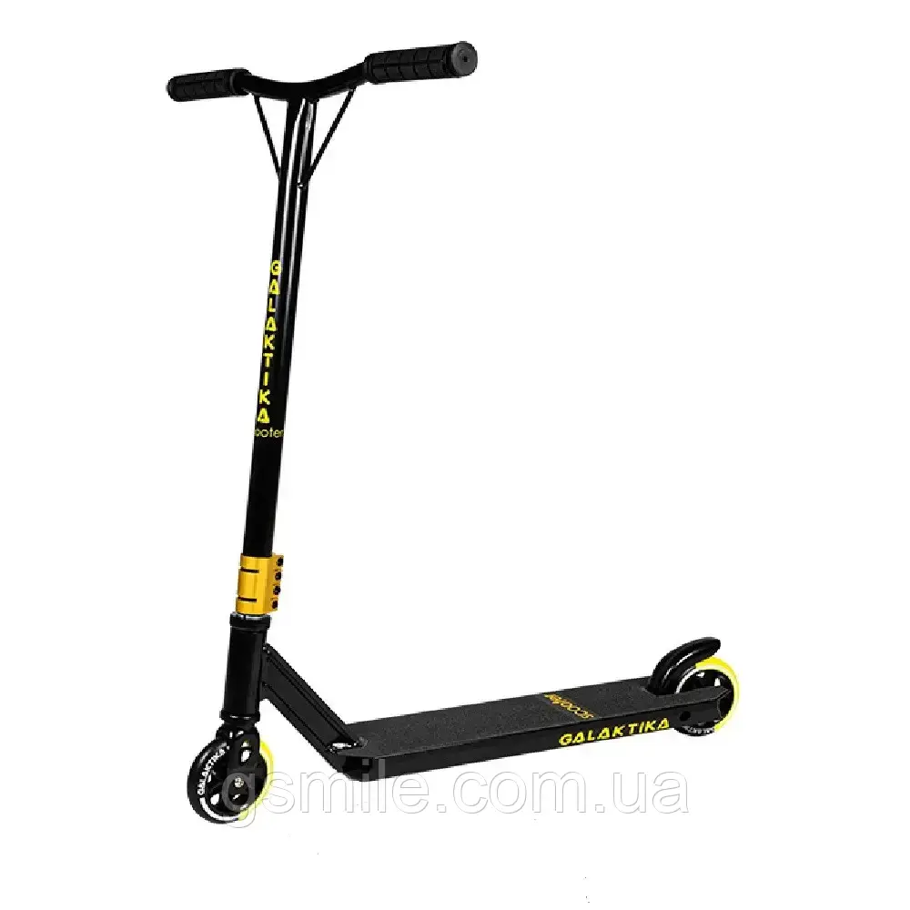 Трюковий самокат GS-0087 з HIC-системою, алюмінієвою декою, колесами 110 мм, до 100 кг