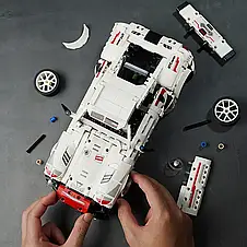 Конструктор Qman 54008, машинка, з дистанційним керуванням, пульт, керуванням зі смартфона та мобільним додатком, фото 3