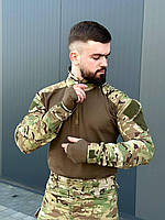 Тактическая рубашка зсу мультикам, армейский мужской убакс, боевая рубашка убакс мультикам re301