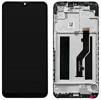 Дисплей ZTE Blade V10 Vita с сенсором и рамкой, black