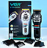 Машинка для стрижки волосся VGR V-975 5 Вт Блакитний, фото 8