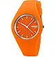 Жіночий годинник Skmei 9068OG Orange | Наручний кварцовий годинник з помаранчевим ремінцем, стильний аксесуар для жінок, фото 2